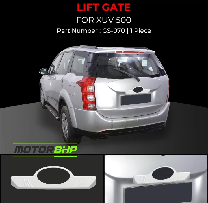 Buy Mahindra XUV500 Rear Number Plate Lamp Garnish Chrome